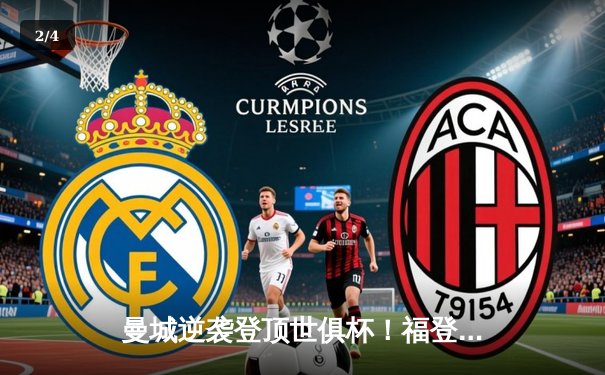 曼城逆袭登顶世俱杯！福登双响定乾坤 免费观赛平台引热议 - 2