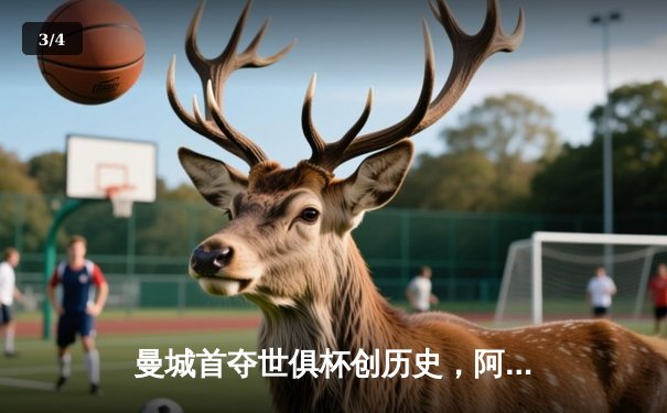 曼城首夺世俱杯创历史，阿尔瓦雷斯双响锁定胜局 - 3